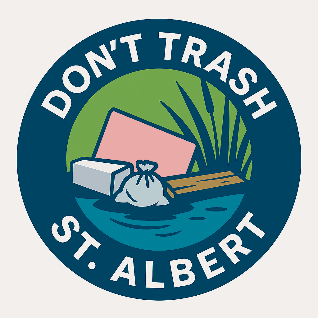 Don't Trash St. Albert logo